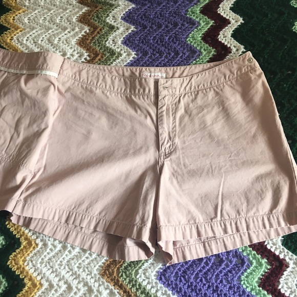 Point Zero pink jean skort - Picture 3 of 4